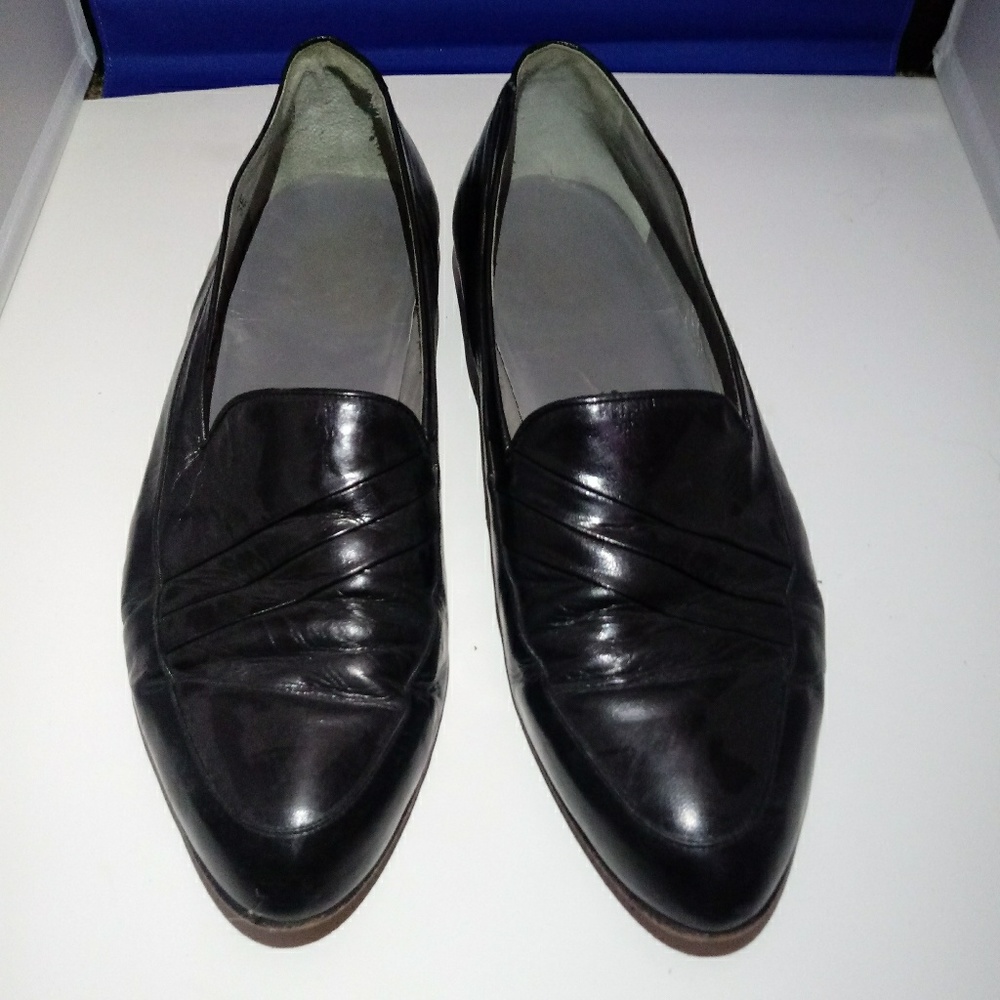 Florsheim Black Dress Slip-on Loafers 10